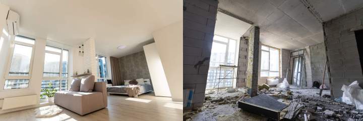 <p>Rénovation générale, Gratentour</p>
